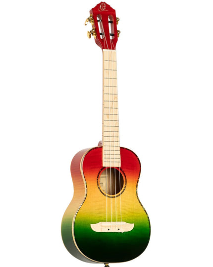 Ortega Prism Tenor Uke Tri Color w/Bag
