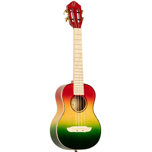 Ortega Prism Tenor Uke Tri Color w/Bag