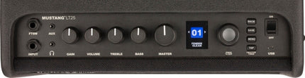 Fender Mustang LT25 Black 25-watt combo amplifier