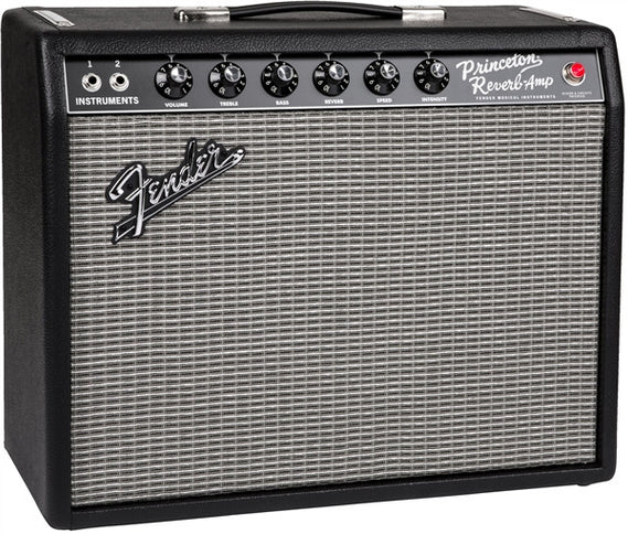 Fender '65 Princeton Reverb Black and Silver 12 watts
