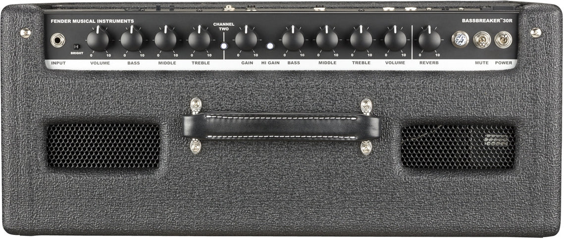 Fender Bassbreaker 30R Black 30-watt Tube Combo Amp