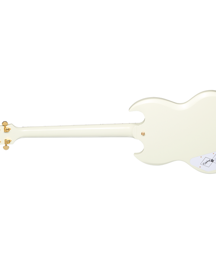 Epiphone 1963 Les Paul SG Custom Maestro Vibrola Electric Guitar Classic White VOS