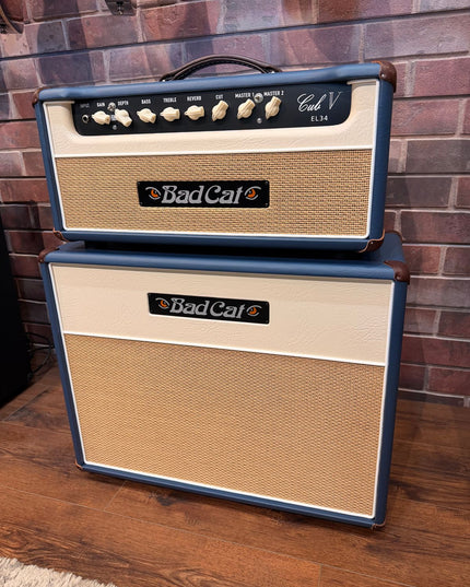 Bad Cat BCPCUBVHW34HD120V Cub V Handwired, 40w, EL34 Power Tubes, Switchable 12AX7/EF86 Preamp
