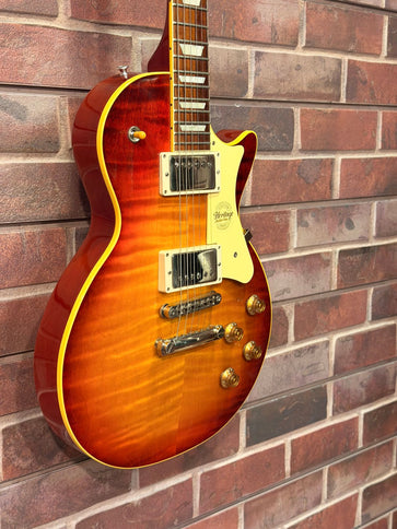 Heritage Gtr H150CCADCSUSD Used Artisan Custom Core Dark Cherry Sunburst Electric Guitar