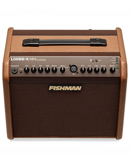 Fishman 60W Loudbox Mini Charge Amp Battery Powered Acoustic Combo Amp 1x6.5"