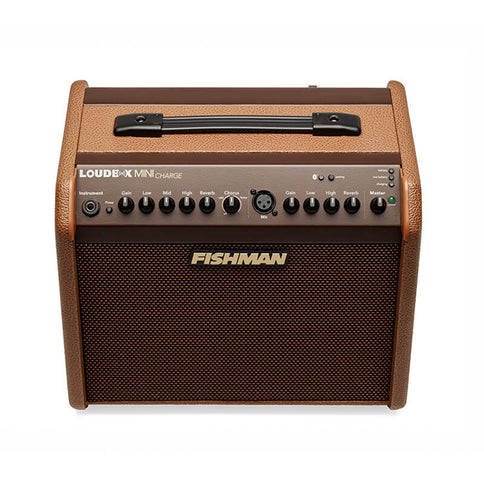 Fishman 60W Loudbox Mini Charge Amp Battery Powered Acoustic Combo Amp 1x6.5"