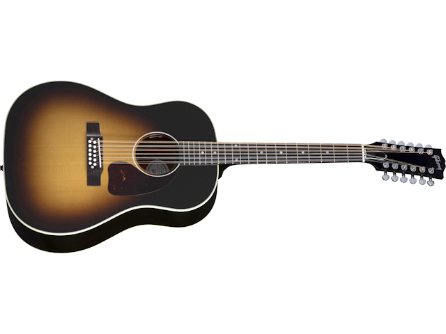 Gibson J-45 Standard 12-String Acoustic-Electric Guitar Vintage Sunburst