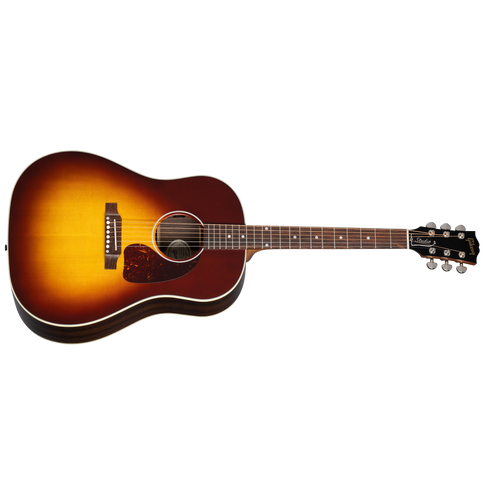 Gibson J-45 Studio Rosewood Acoustic-Electric Guitar Satin Rosewood Burst