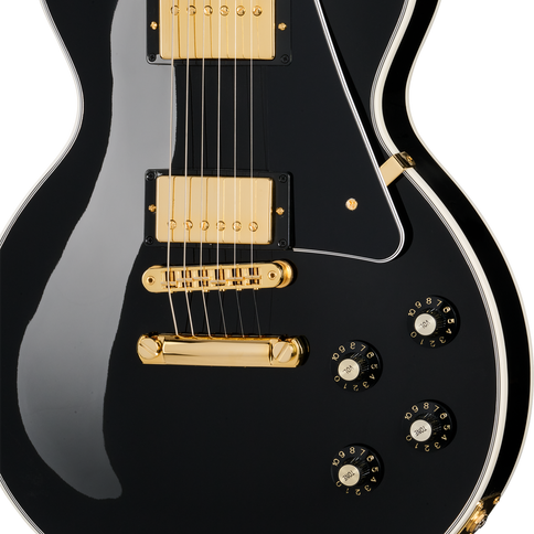 Gibson Les Paul Custom 70s Electric Guitar Ebony