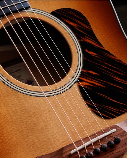 Taylor Gold Label 517e Mahogany Torrefied Sitka Sunburst Firestripe Pickguard