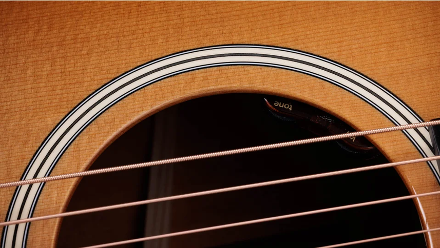 Taylor Gold Label 517e Mahogany Torrefied Sitka Sunburst Firestripe Pickguard