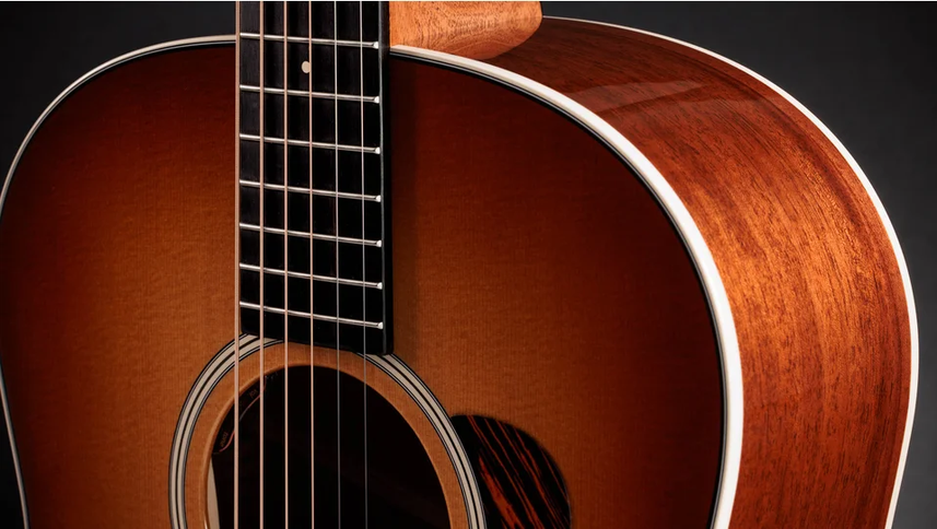 Taylor Gold Label 517e Mahogany Torrefied Sitka Sunburst Firestripe Pickguard