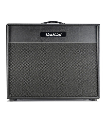 Bad Cat Player Series Hot Cat 2x12 Extension Cabinet (Silver Speckled Grille, Silver Piping)