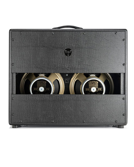 Bad Cat Player Series Hot Cat 2x12 Extension Cabinet (Silver Speckled Grille, Silver Piping)