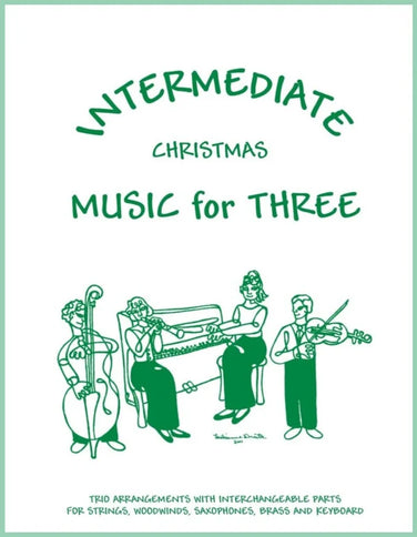 Intermediate Christmas Music for Three - Flute/Oboe/Violin (Part 1)