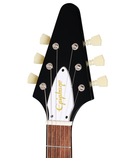 Jimi Hendrix "Love Drops" Flying V Ebony Electric Guitar