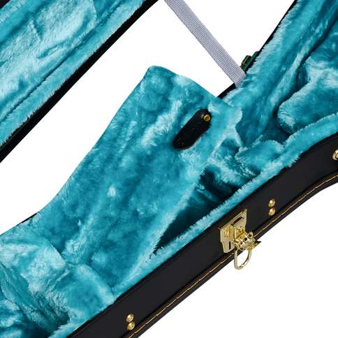 Jimi Hendrix "Love Drops" Flying V Ebony Electric Guitar