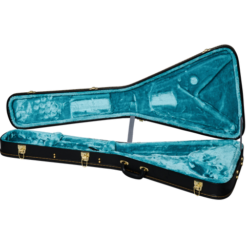 Jimi Hendrix "Love Drops" Flying V Ebony Electric Guitar