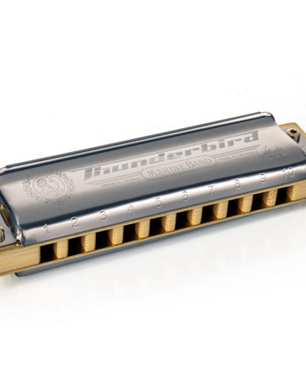 Hohner MBTBD-E Marine Band Thunderbird Low Tuned Harmonica Key of E