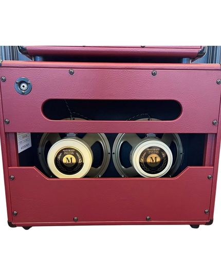 Matchless 30/15 Head and ESD212 Cab Burgandy/Gold Amp Stack