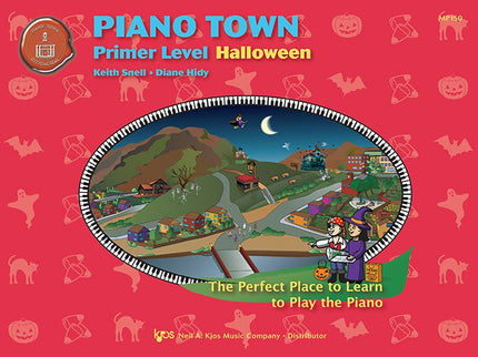 PIANO TOWN:HALLOWEEN-PRIMER LEVEL