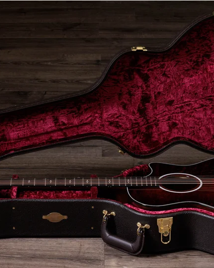 Taylor 324ce Next Generation Acoustic-Electric Guitar Tropical Mahogany Top Shaded Edgeburst