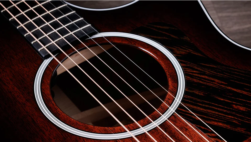 Taylor 324ce Next Generation Acoustic-Electric Guitar Tropical Mahogany Top Shaded Edgeburst