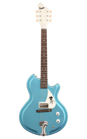 Supro Sahara Wedgewood Blue Metallic