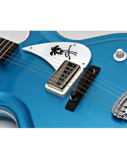 Supro Sahara Wedgewood Blue Metallic