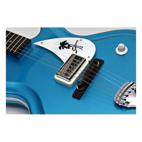 Supro Sahara Wedgewood Blue Metallic