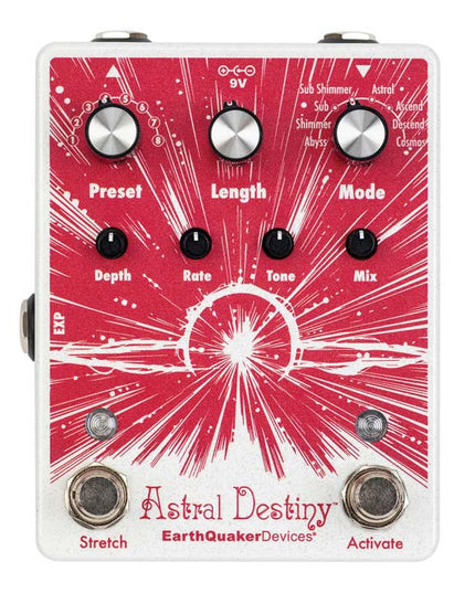 EarthQuaker Devices Astral Destiny Octal Octave Reverberation Odyssey