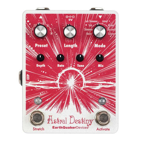 EarthQuaker Devices Astral Destiny Octal Octave Reverberation Odyssey
