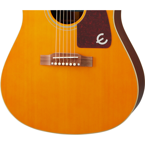 Epiphone Masterbilt Texan Acoustic-Electric Guitar Aged Antique Natural