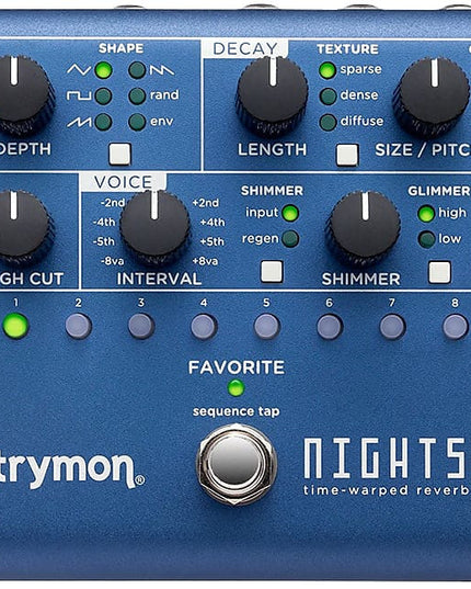 Strymon Time-Warped Reverb Pedal