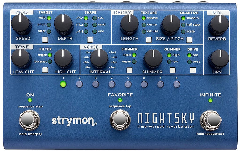 Strymon Time-Warped Reverb Pedal