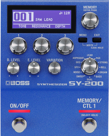 Boss SY-200 Guitar Synthesizer Pedal
