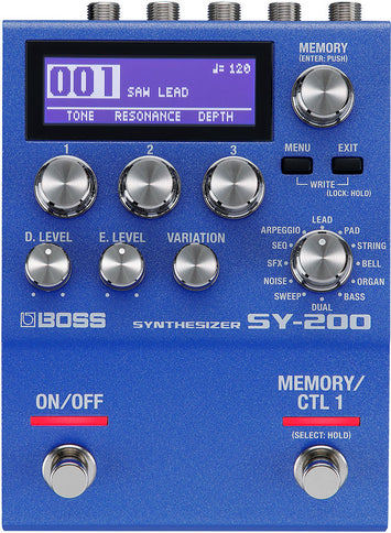 Boss SY-200 Guitar Synthesizer Pedal