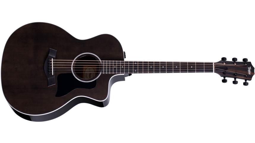 Taylor 224ce DLX Limited Edition Acoustic-Electric Guitar Trans Grey