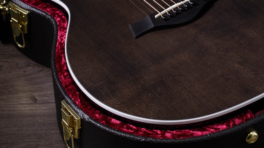 Taylor 224ce DLX Limited Edition Acoustic-Electric Guitar Trans Grey