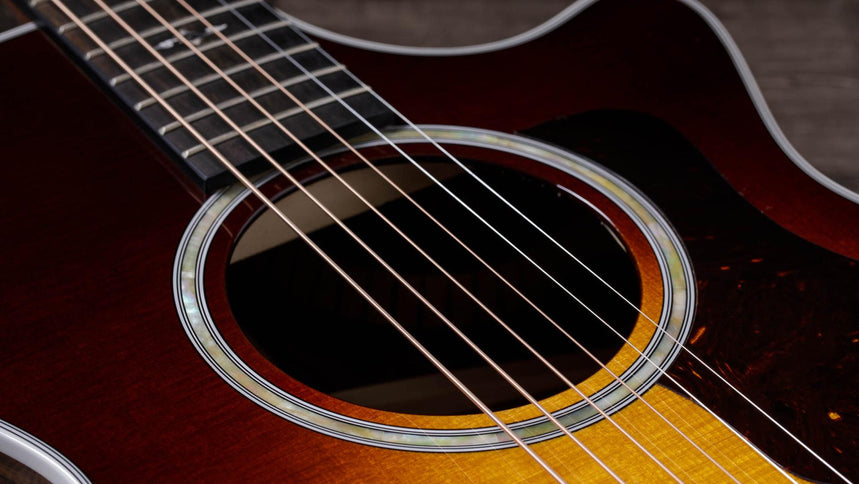 Taylor 412ce Acoustic-Electric Guitar Tobacco Sunburst