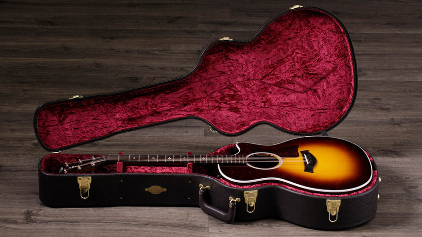 Taylor 414ce-Rosewood Grand Auditorium Acoustic-Electric Guitar Tobacco Sunburst