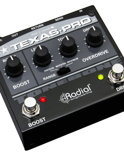 Radial TEXASPRO Overdrive Boost Pedal