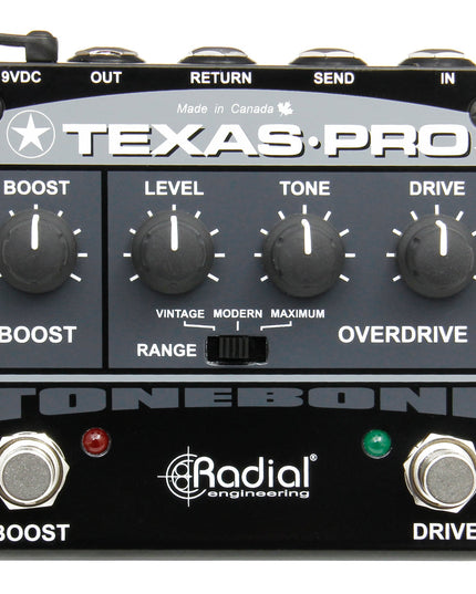 Radial TEXASPRO Overdrive Boost Pedal