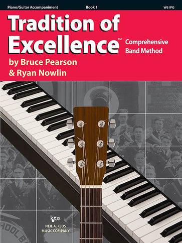 TRADITION OF EXCELLENCE BK 1, PIANO/GUITAR