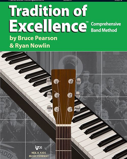 TRADITION OF EXCELLENCE BK 3, PIANO/GUITAR