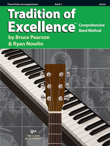 TRADITION OF EXCELLENCE BK 3, PIANO/GUITAR