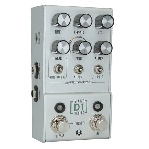 Walrus Audio Mako Series D1 High Fidelity Stereo Delay Pedal