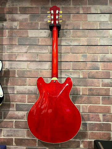 Eastman T386RDUSD Used Thinline Hollowbody Red Stain Electric Guitar
