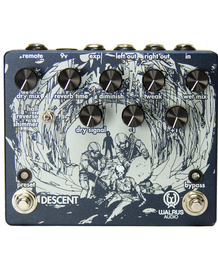 Walrus Audio Descent Reverb/Octave Machine  Pedal