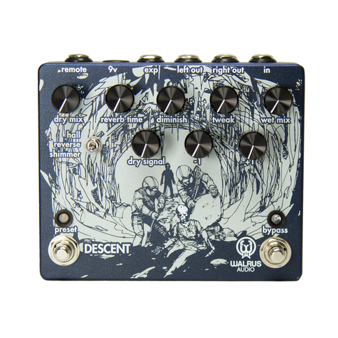 Walrus Audio Descent Reverb/Octave Machine  Pedal